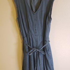 Denim romper